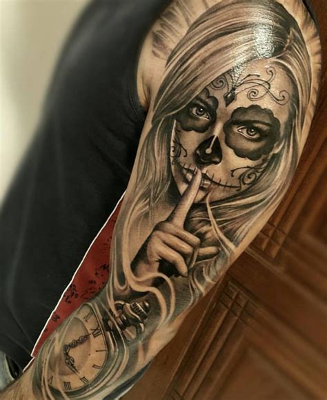 Muerte La Catrina Tattoo Vorlagen