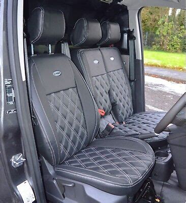 Ford Transit Connect Waterproof Tailored Diamond Quilted Van Seat Covers 2012+ | eBay