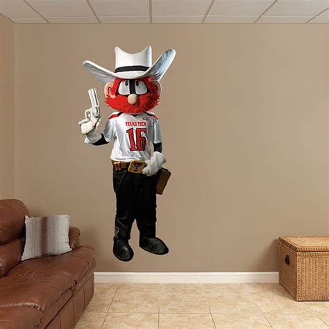 Texas Tech Mascot - Raider Red Wall Decal | Shop Fathead® for Texas ...