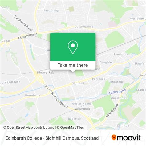 How to get to Edinburgh College - Sighthill Campus by bus, train or light rail?