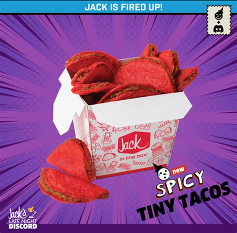 New Spicy Mini Tacos Coming to Jack in the Box Starting August 9, 2021