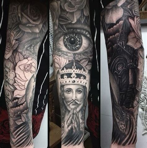 Top 73 Religious Sleeve Tattoo Ideas [2021 Inspiration Guide]