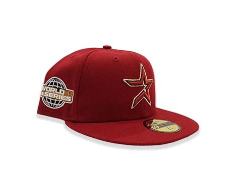 Houston Astros 2005 World Series Brick Red 59Fifty Fitted Hat by MLB x ...