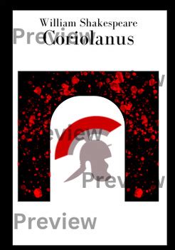 Shakespeare's Coriolanus Poster by Random Ramblings | TPT