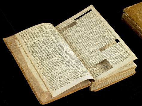 Discover Thomas Jefferson's Cut-and-Paste Version of the Bible, and Read the Curious Edition ...