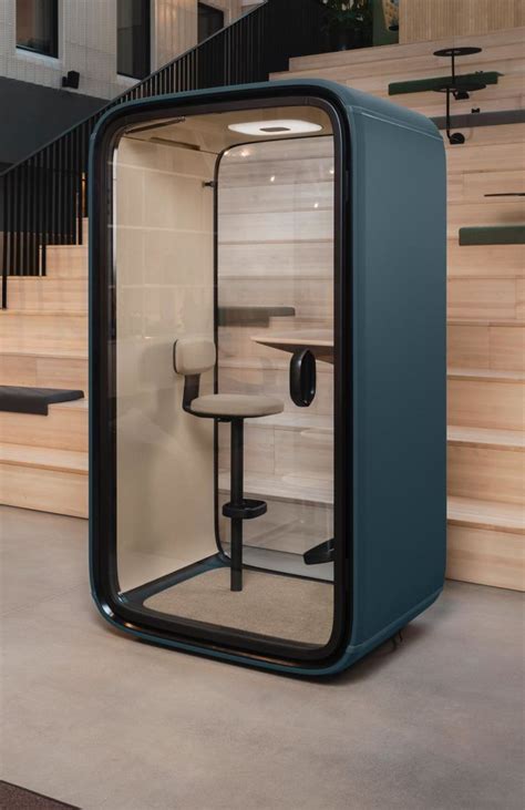The pioneering soundproof office pods by Framery | Phone booth office, Office booth, Office ...