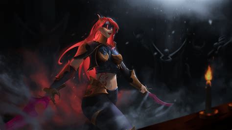 ArtStation - Katarina Fanart (mostly to improve tho)