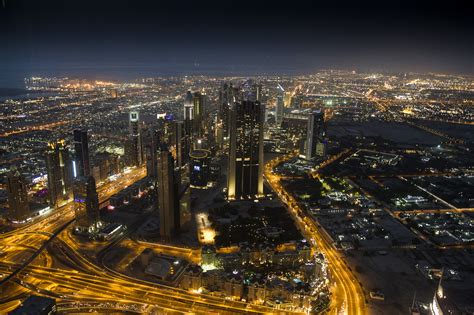 Dubai Night Sky