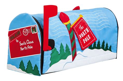 North Pole Mailbox Cover Santa Mailbox, Mailbox Address, Address Plaque, Mailbox Accessories ...