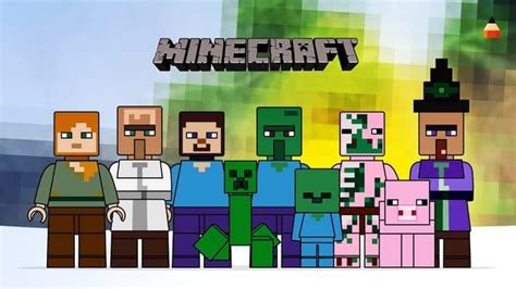 Minecraft Lego Minifigures | Lego Minecraft Game | Minecraft Coloring.