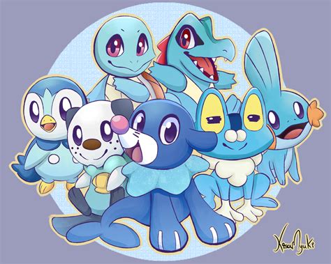 Water Starters by KisaMyuki on DeviantArt