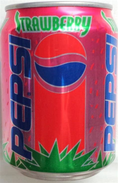 PEPSI-Cola with strawberry-250mL-Great Britain