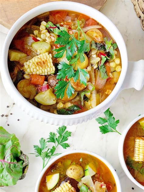 Farmer's Market Vegetable Soup - California Grown | Recipe | Vegetable ...