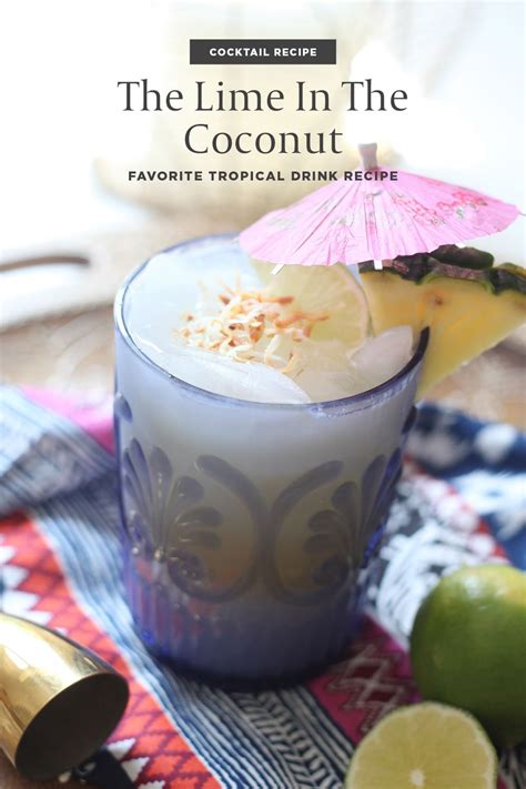 Best Lime In The Coconut Drink Recipe - Cocktail Recipes