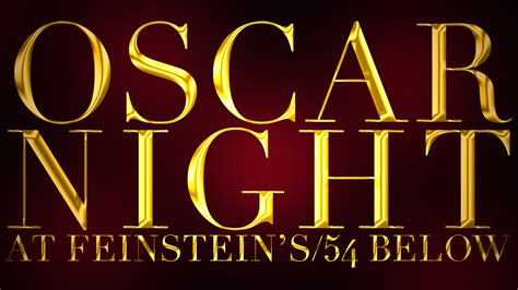 Oscar Night | Feinstein's/54 Below