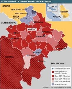 Kosovo Ethnic Map – The New Context