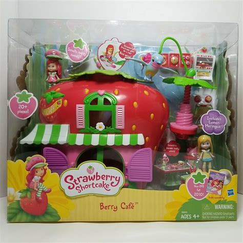 Strawberry Shortcake Berry Cafe Playset with mini dolls and accesories Hasbro 653569563082 | eBay