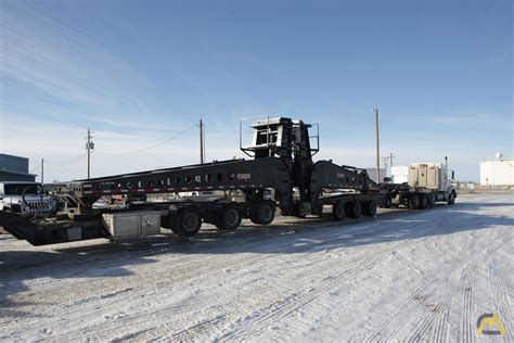 2007 TEMISKO HALF SCHNABLE / SCHNABEL 4 AXLE TRAILER For Sale Temisko Trailers SPMT ( Self ...