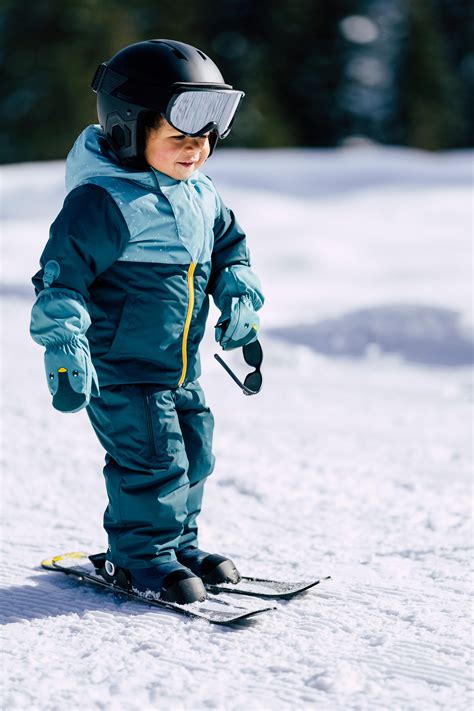 Kids’ Skis - First Turn - black, Fluo yellow - Wedze - Decathlon