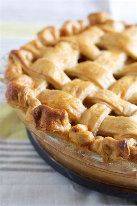 Lattice Top Apple Pie Step by Step Pictures Recipe