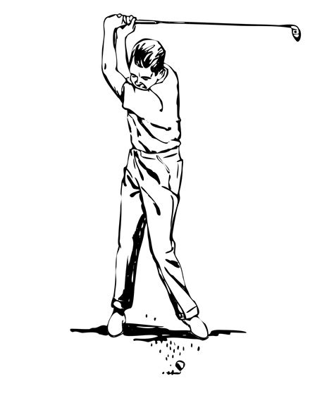 Golfer Clipart Free Stock Photo - Public Domain Pictures