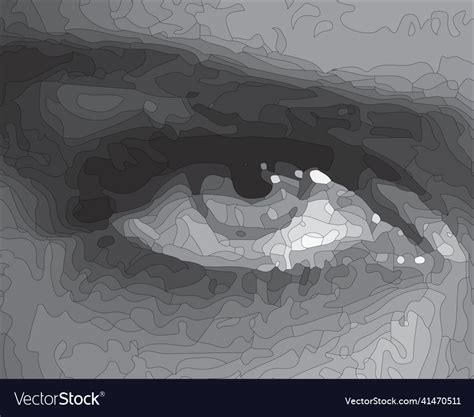 A human eye Royalty Free Vector Image - VectorStock