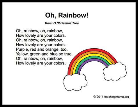 10 Preschool Songs About Colors | Preschool songs, Kindergarten songs, Color songs