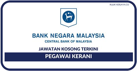 Bank Negara Malaysia (BNM) – KERJAYA