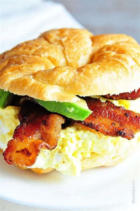 Egg Salad Sandwich with Bacon and Avocado Recipe - Add a Pinch