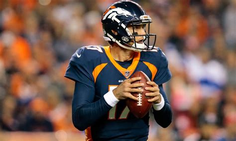 Who should the Denver Broncos start at quarterback in Week 8?