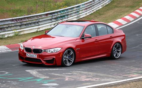 BMW F30 M3 Melbourne Red