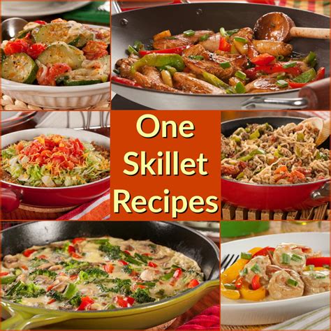 12 Easy One Skillet Recipe: Healthy Skillet Recipes The Whole Family ...