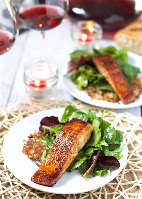 3 Course Grilled Salmon Dinner at Home on Wine4.Me - Vindulge