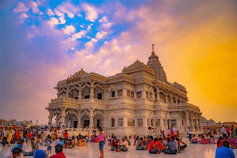 Prem Mandir Vrindavan Wallpapers - Top Free Prem Mandir Vrindavan ...