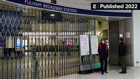 London Underground Is Again Shut Down by Worker Strike - The New York Times