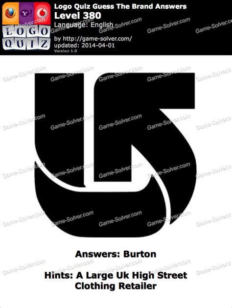 Logo Quiz A Large Uk High Street Clothing Retailer • Game Solver