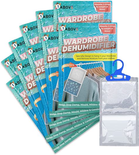 Hanging Wardrobe Dehumidifier, Condensation Remover, Moisture Absorber ...