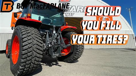 PROS And CONS Of Tire Ballast For Your Tractor, 49% OFF