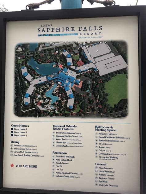 Loews Sapphire Falls Resort Map | Happily ever after, Universal orlando, Ever after