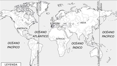 De esta manera España y Portugal se repartieron el mundo en el Tratado de Tordesillas - National ...