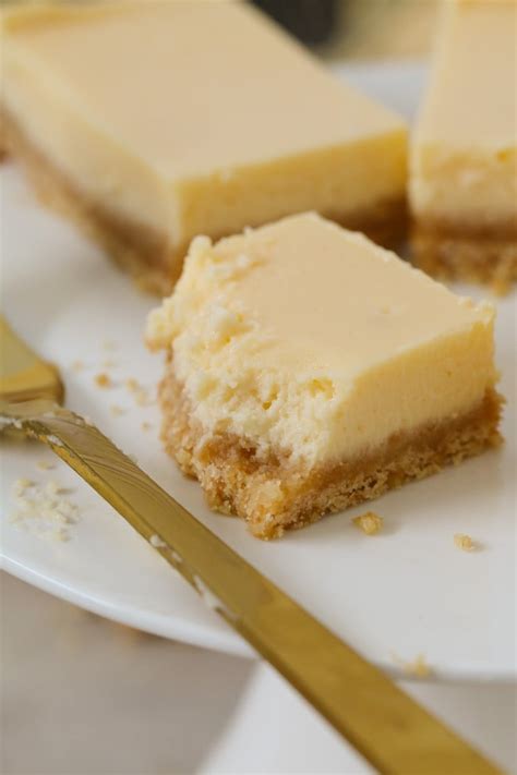 Creamy Lemon Slice | 5 Ingredients - Bake Play Smile