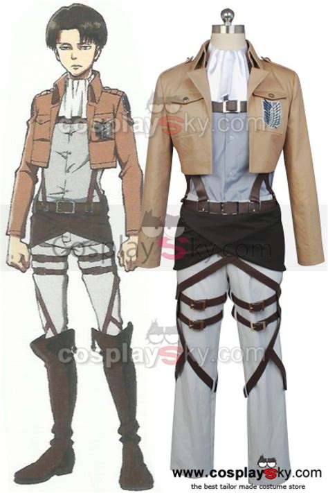 Attack-on-Titan-Shingeki-no-Kyojin-Scouting-Legion-Rivaille-Cosplay ...