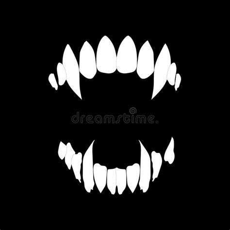 Vampire Teeth Drawing