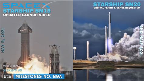 SpaceX Starship SN15 UPDATED Launch & Landing Video| Plus Background on ...