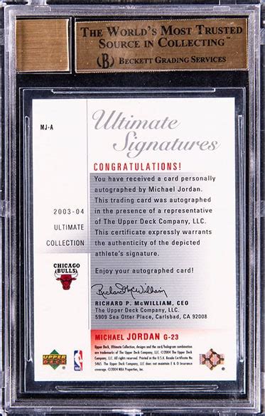 Michael Jordan Autograph Cards Selling worth BIG Money