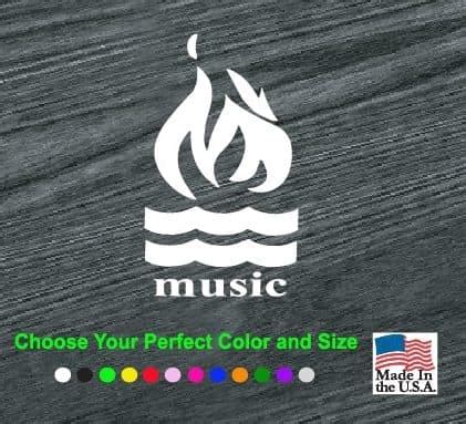 Hot Water Music Logo – Band Decal Stickers | Custom Made In the USA ...