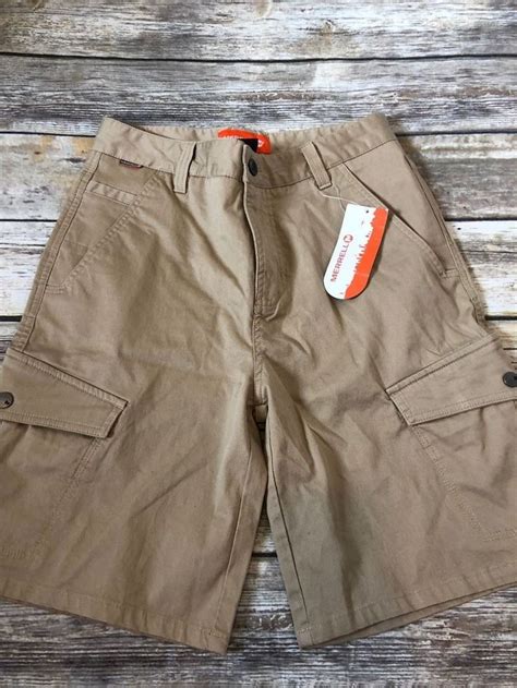 Merrell Mens Size 28 Shorts Articulus Cargo Short Wheat Inseam 8.5" #Merrell #Cargo | Mens ...