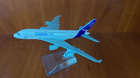 Model samolotu Airbus samolot Airbus A380 model 1:400 stalowy ...