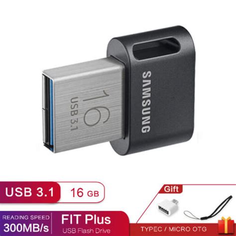 Samsung FIT Plus Tiny UDisk 16GB USB 3.1 Flash Drive Memory Stick Storage Device | eBay