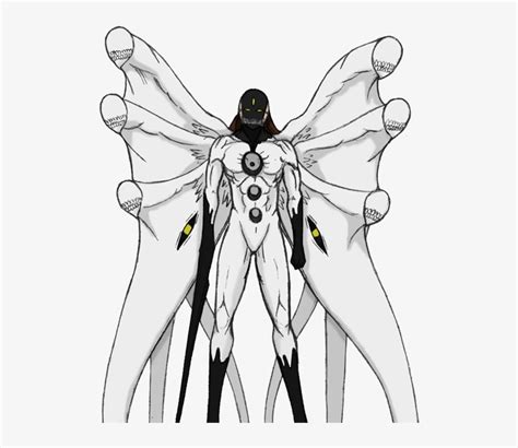 Aizen Fourth Form By Arrancarfighter - Aizen Final Form Png Transparent ...